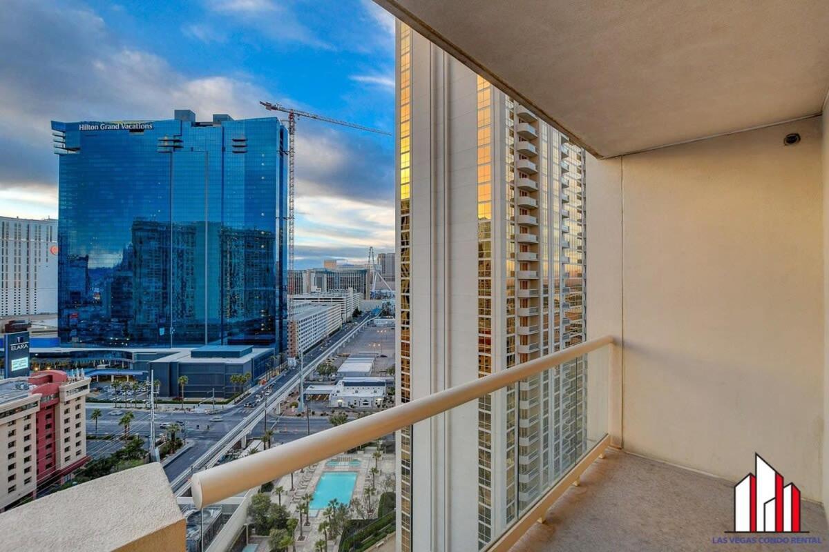 Mgm Signature-18-701 1Br2Ba Strip View Balcony Las Vegas Exterior foto