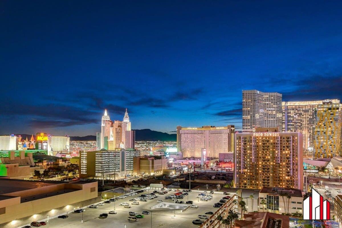 Mgm Signature-18-701 1Br2Ba Strip View Balcony Las Vegas Exterior foto