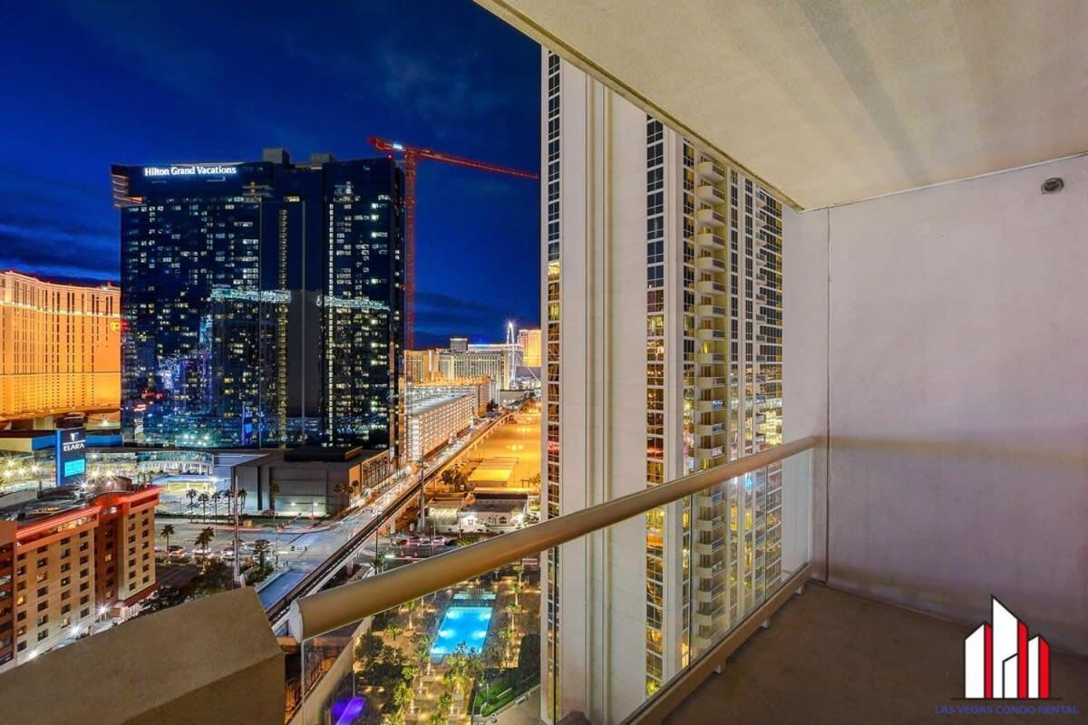 Mgm Signature-18-701 1Br2Ba Strip View Balcony Las Vegas Exterior foto