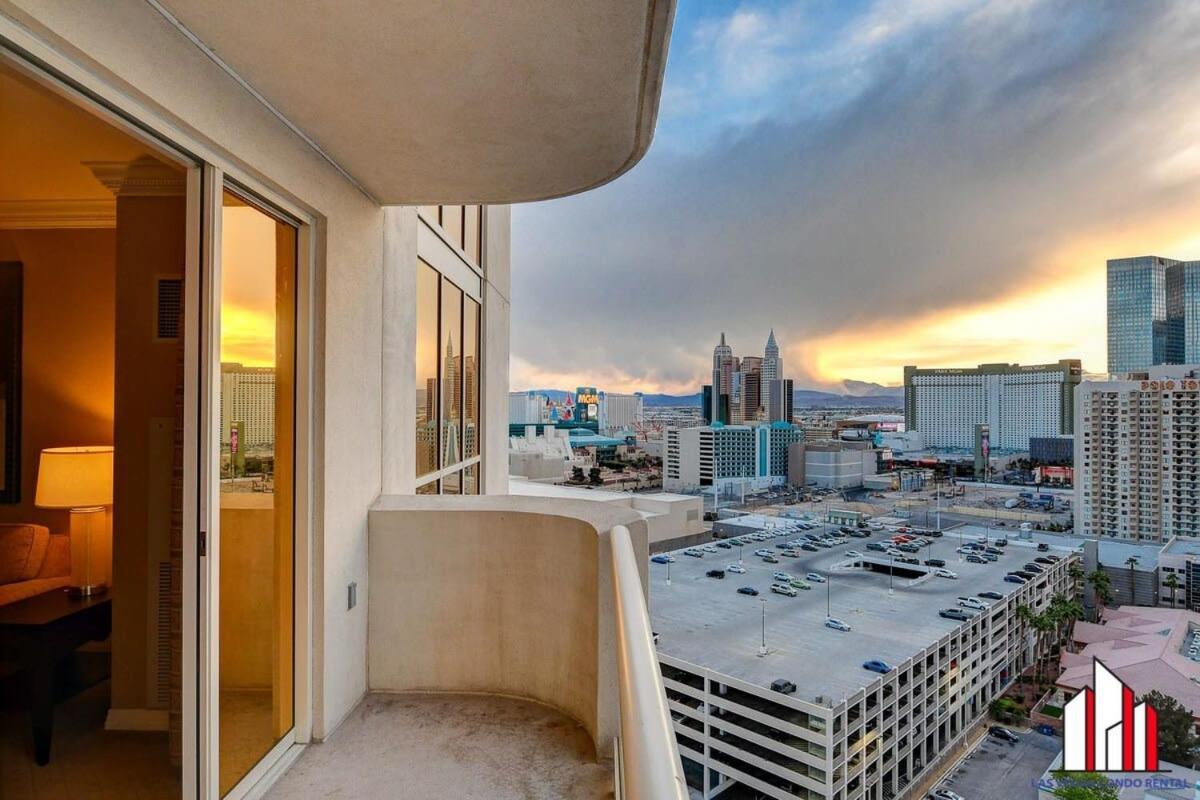 Mgm Signature-18-701 1Br2Ba Strip View Balcony Las Vegas Exterior foto