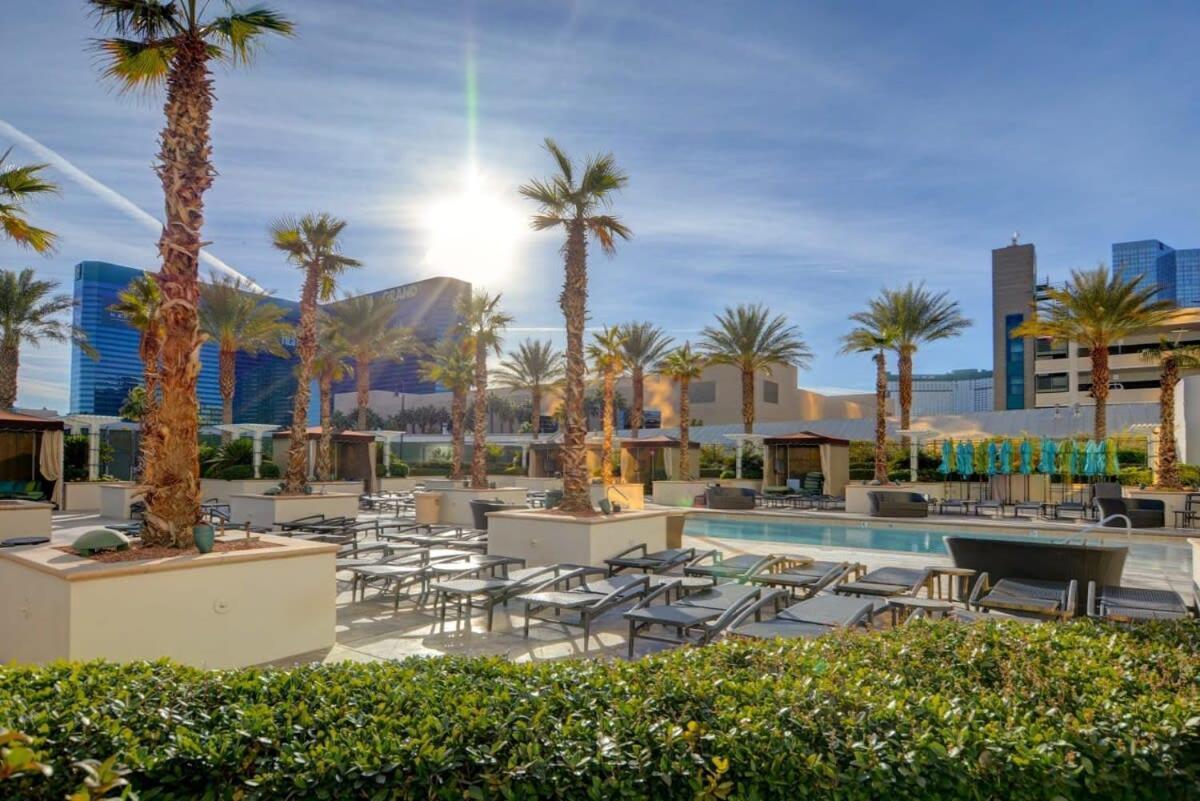 Mgm Signature-18-701 1Br2Ba Strip View Balcony Las Vegas Exterior foto
